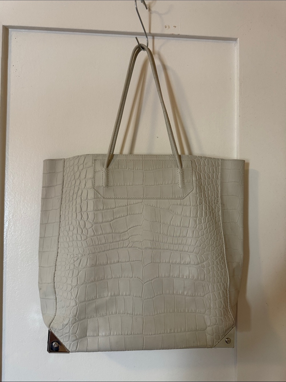 Alexander Wang Croc-Embossed Tote Bag